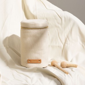 Saco cosmético para viagem de algodão reciclado – CBC079