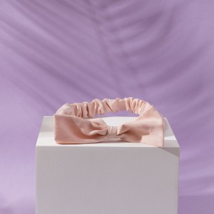 Kahayag nga pink nga lyocell headband - BEA001