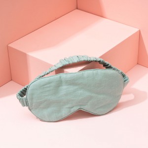 Maska za spanje s svetlo zelenimi ananasovimi vlakni – EYS081