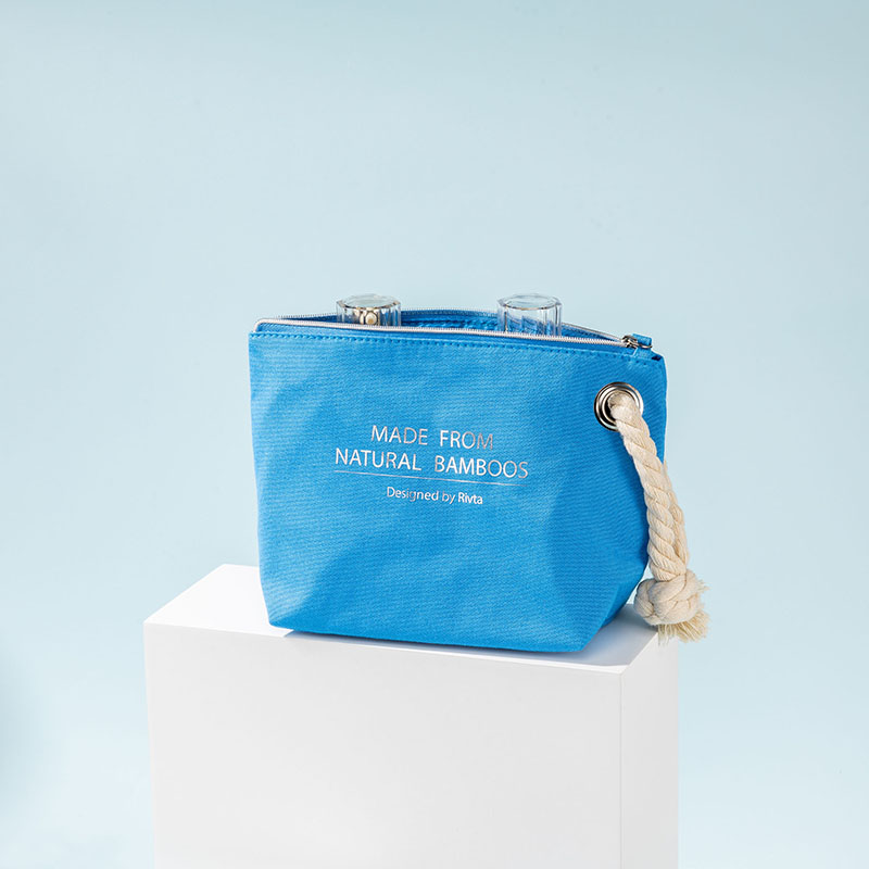 इको-फ्रेंडली लक्झरी कॉस्मेटिक पिशव्या घाऊक मेकअप बॅग-CBB080