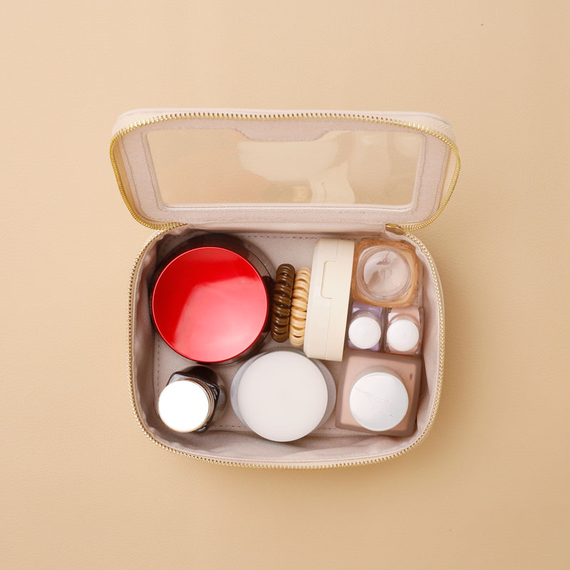 Mini deluxe Makeup Case Genbrugt PVB, til rejser – CBV011