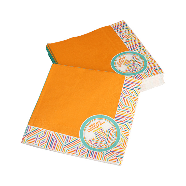 Printed Paper Dinner Napkin Full Color Custom Design China High Quality Supplier