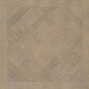 Popularni dizajn za novi umjetnički parket Orah Aok Indoor Royal Wooden Floor Inženjerski parket od tvrdog drva