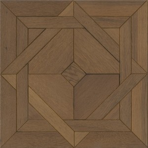 Ąžuolo, riešutmedžio ir tikmedžio medienos inžinerijos versailles parketo medinės grindys Chantilly parketo medinės grindys