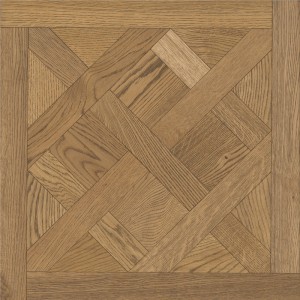စိတ်ကြိုက် ဥရောပ Oak Distressed Engineered Multilayer Versailles Parquet Wood Flooring