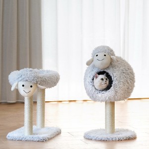 Cat Tree Sheep Design Bed