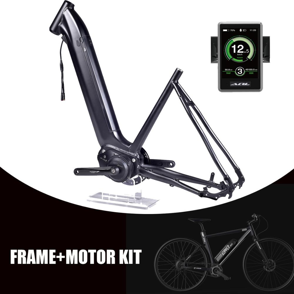 700C Lithium Battery City Style E-bike Electric Bicycle Frame with Central Motor for European Market