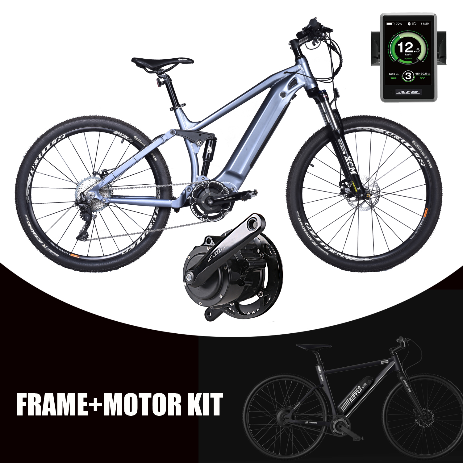 Electric ATB full suspension E-MTB all terrain bicycle electric 2020 China factory high quality mountain ebike