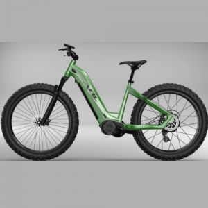 Urban Low Step Through Cruiser With In-frame Battery Electric Bike