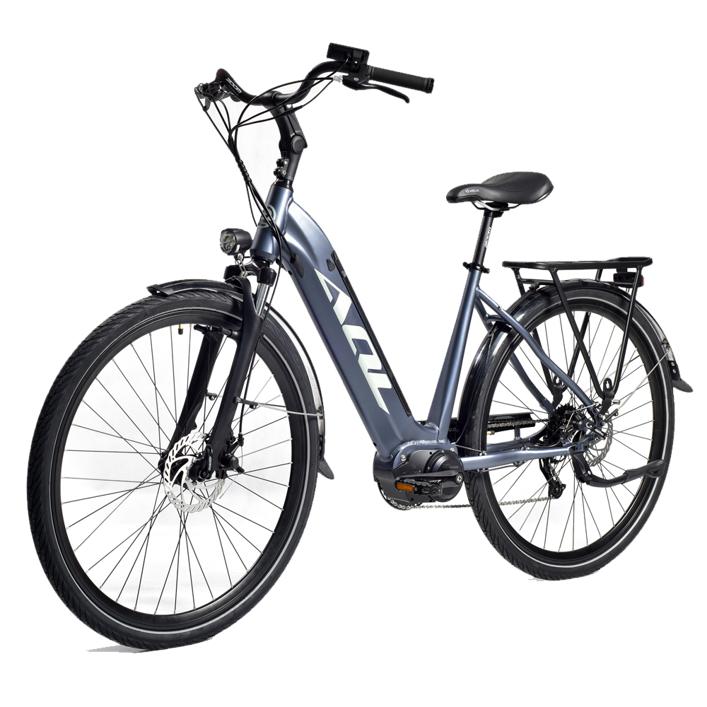 Electric Bike Step-Through Electric Bicycle 26″/27.5″/29″ Mid Drive Motor E-Bike 36V/48V 350W 500W 750W Hidden Battery for Adults OEM Ebike