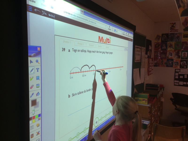 The changes brought by the smart board to the teaching mode