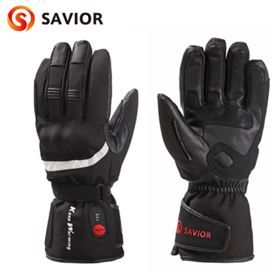 Battery Heated Motorcycle Gloves With CE S28B Featured Image