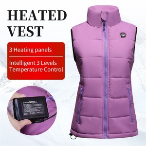 Chinese Professional Cooling Vest For Bikers - SHV06P heated vest women – Eigday