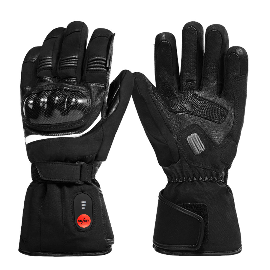 CE Cetificated Heated Motorcycle Gloves With Knucle Protection Featured Image