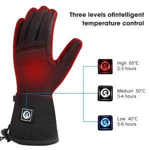 Muponesi Windproof Driving Cycling Winter Electric Heated Gloves