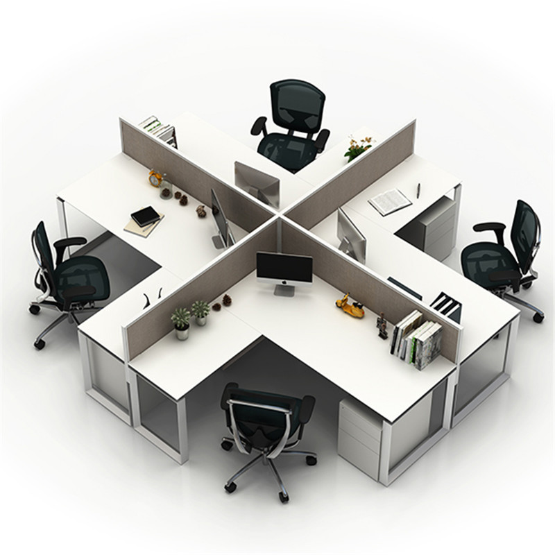 Work Corner L-Shaped Desk Set with Panels container office Featured Image