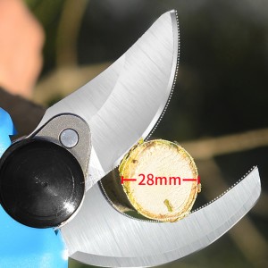 Tesoura de poda profissional podadora elétrica cortadora de galhos 28 mm