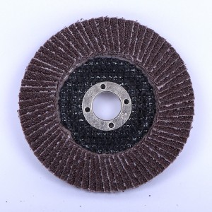 Kovinski inox površinski abrazivi brusilni disk cirkonijeva lamelna brusna plošča netkana lamelna plošča