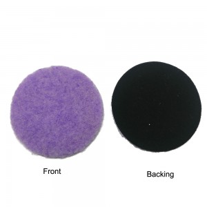 [Копія] 3″/5″/6″ Purple Wool Polishing Pad для автомобіля