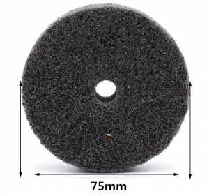 Disco lamellare per ruota abrasiva in tessuto non tessuto in fibra di nylon resistente su misura