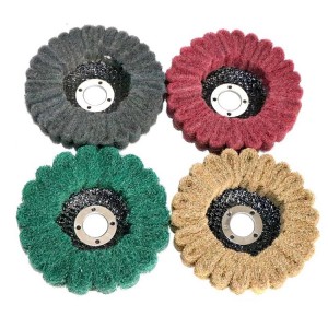 Angle Grinder အတွက် Scouring pad Buffing Wheel