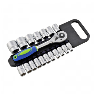 19PCS Socket Wrench Tool Set (1/2″)