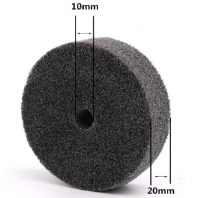 Fibra de nylon durável de roda unificada feita sob medida Disco abrasivo não tecido