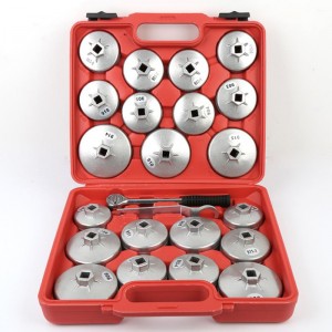 23PCS Cup-type nga Oil Filter Wrench & Socket Removal Tool Set