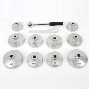 23PCS Cup-type Oil Filter Wrench & Socket Removal Tool Set