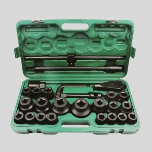 26 peças 3/4 polegada 26 peças conjunto de soquete de impacto universal chave de soquete com CR-MO conjunto de ferramentas para uso automático