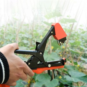 Záhradnícky pásový stroj na viazanie rastlín
