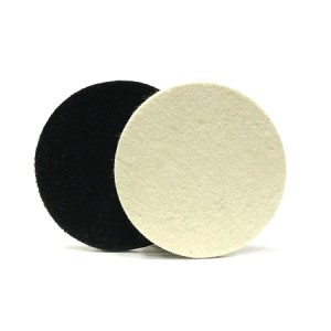 5 inch Self-adhesive Felt Polishing Discs kanggo Finishing lumahing dhuwur