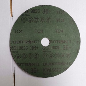 3M 982C Aluminium Oksida Sanding Serat Disc