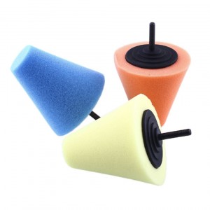 [မိတ္တူ] Car Foam Polishing Cone ပုံသဏ္ဍာန် ပေါလစ်ပြားများ