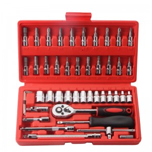 46Pices Socket Hand Tool Set