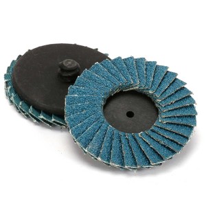 25 Pcs 2 Inch Roloc Flap Disc kanggo Kayu Stone Steel lumahing Polishing