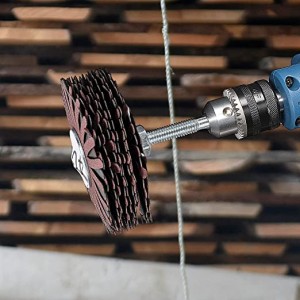 Holzschnitzerei-Schleifstoff-Lamellenrad-Schleifmobs zum Polieren und Schleifen