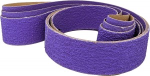 2X72 Premium High Performance Purple Ceramic Sanding Belts para sa Metal