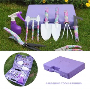 Stainless Steel Floral Garden Hand Tool Set