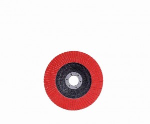 4.5 ″ x 5/8 ″ Кызыл 40 Грит T29 җепле керамик флэп диск