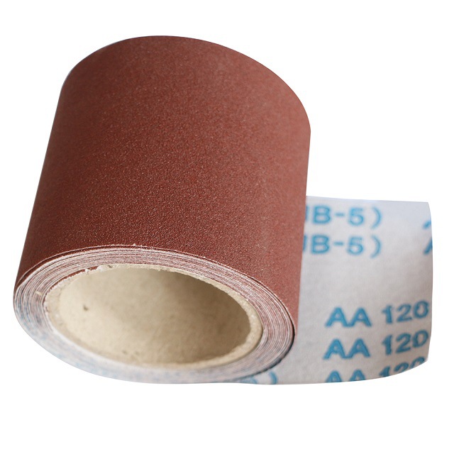 PexCraft Abrasivaj iloj Mano Tear JB-5 Emery Cloth Roll Sandpaper abrasivaj literoj Elstara bildo