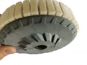 Flap Disc Abrasives M14 100mm gyapjú filc polírozó kerék