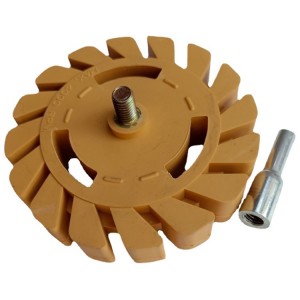 [Kopi] 4" Decal Remover Eraser Wheel Gummipute for fjerning av dekaler Vinyl og klistremerker E44