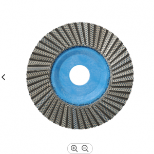 Diamond Abrasive Flap Wheel 4 Inch kanggo Material Keramik Kaca Keramik