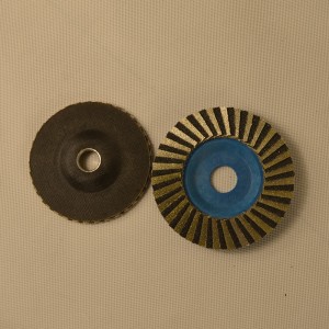 Diamond Abrasive Flap Wheel 4 Inch voor glaskeramiek hard materiaal