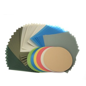 22MM Abrasive Serat Optik Grinding Paper Polishing Paper Polishing Sheet