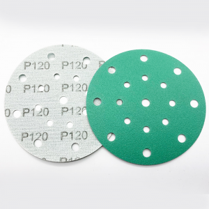 Paper de vidre de film ceràmic verd Discs de paper de polir
