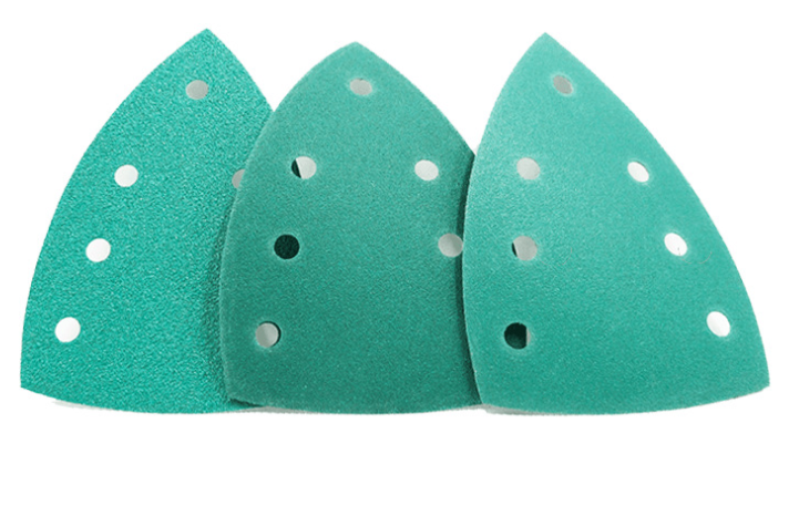 Green Ceramic Film Sandpaper Discs sanding paper ຮູບພາບທີ່ໂດດເດັ່ນ