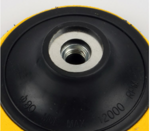 Pad abrasivo a gancio e anello da 2 pollici (50 mm) per dischi abrasivi