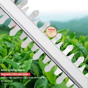 SC-HD001 Profesionálne záhradné elektrické nožnice na živý plot s dvoma čepeľami